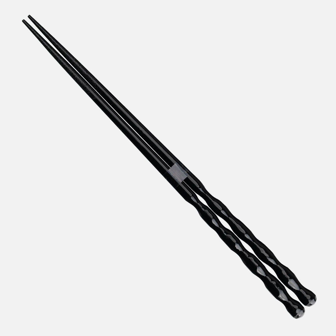 Japońskie Pałeczki do sushi Kawai - Round Curving Black