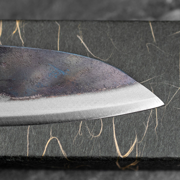 Petty 12 cm Hatsukokoro Kokugei Aogami#1/Iron