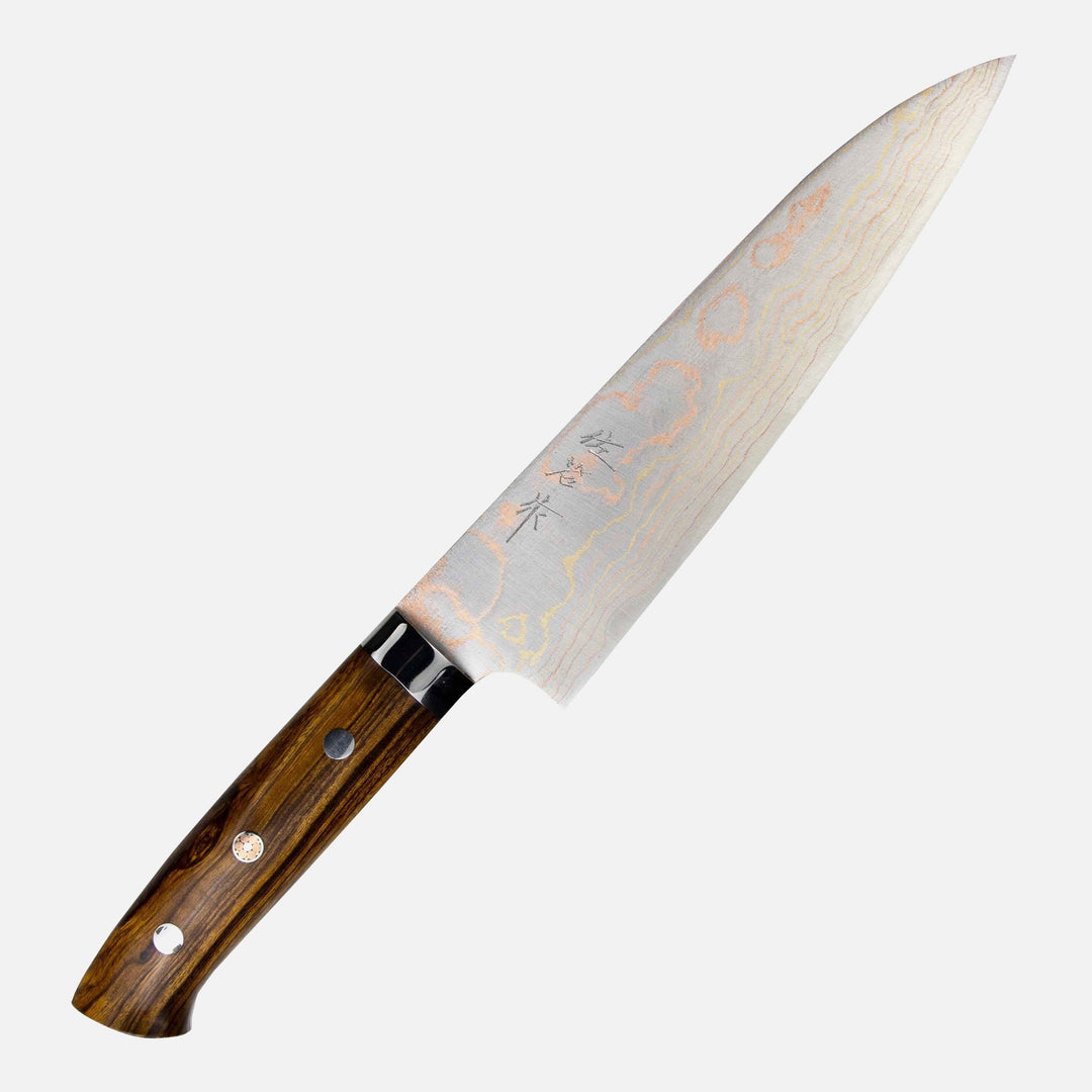 Gyuto 18 cm Takeshi Saji IW Aogami#2/SS Color