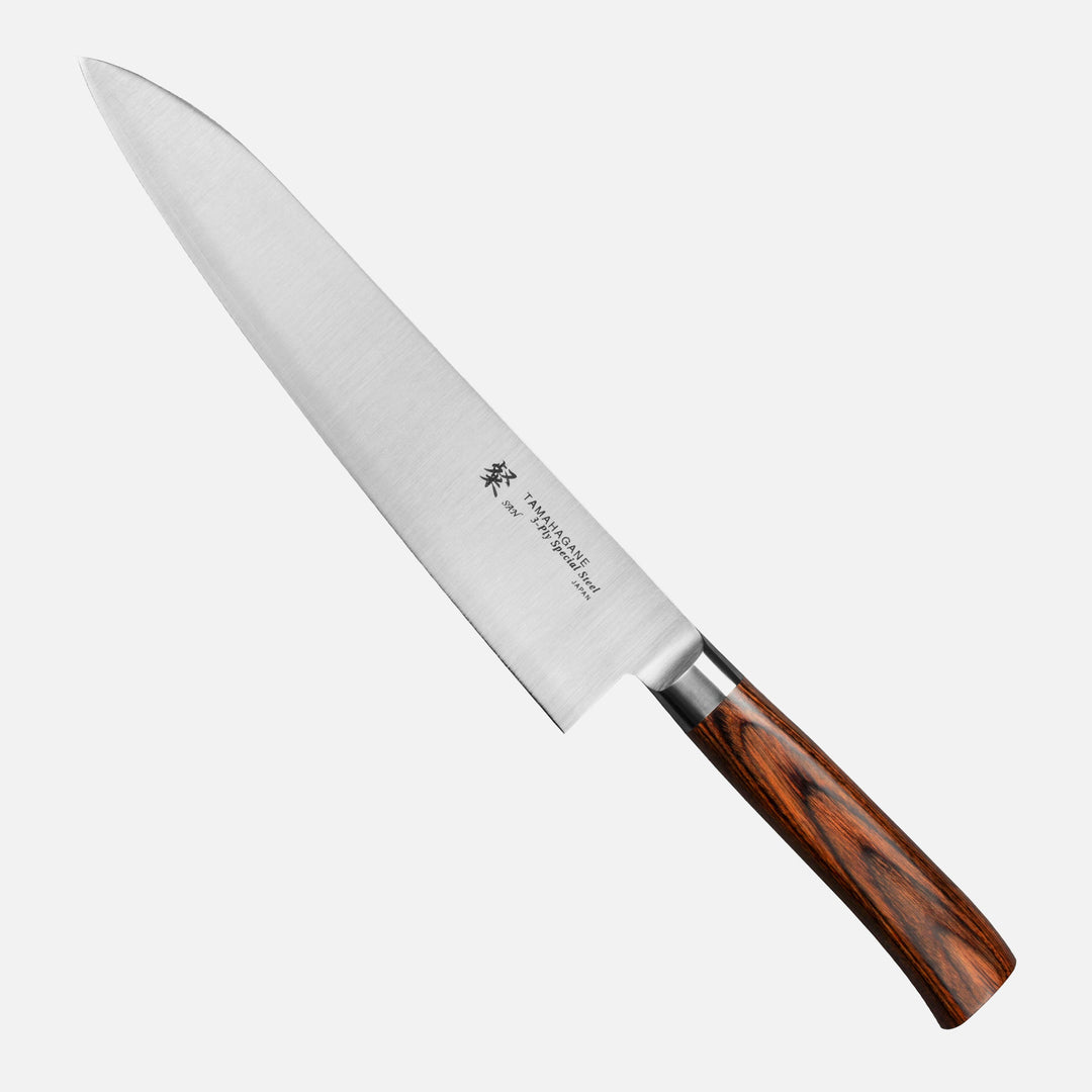 Gyuto 24 cm Tamahagane San Brown VG-5