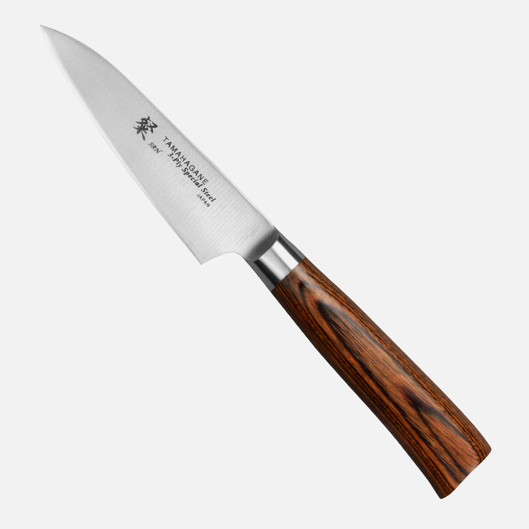 Paring 9 cm Tamahagane San Brown VG-5