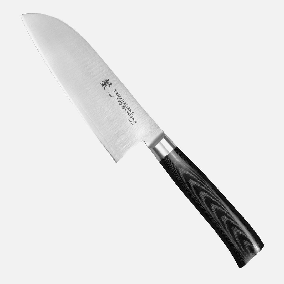 Santoku 12 cm Tamahagane San Black VG-5