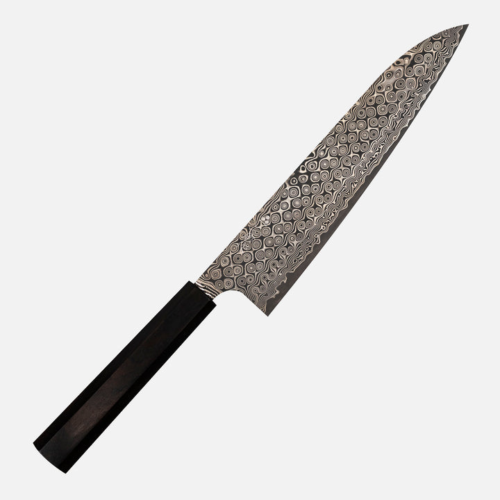 Gyuto 24 cm Nigara Hamono Anmon SG2 Damascus