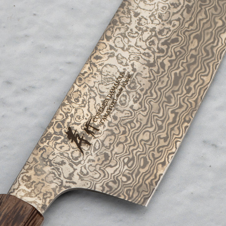 Sakai Takayuki Coreless VG-10/VG-2 Nóż Wide Bunka 13,5 cm