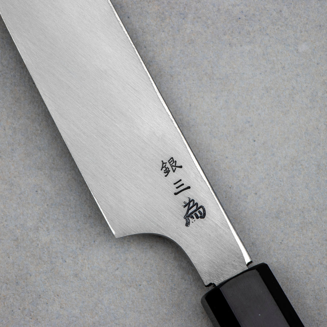 Sakai Takayuki Hanafubuki Silver#3 Nóż Kengata Yanagiba 27 cm