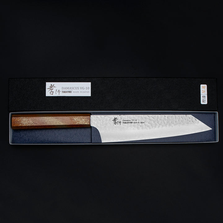 Sakai Takayuki Urushi VG-10 Sairen Nóż Kengata 19 cm