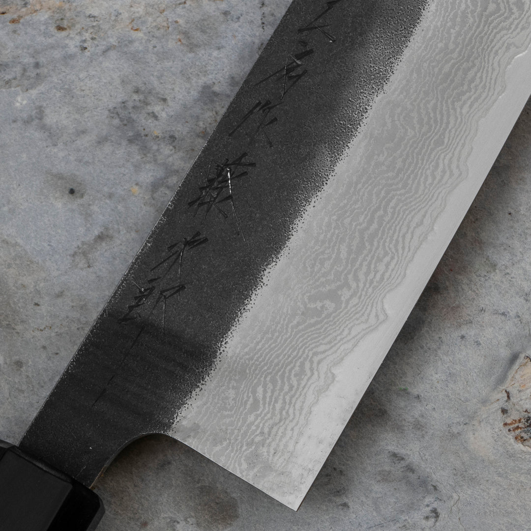 Bunka 17 cm Tojiro Atelier EB Forged Damascus VG-10