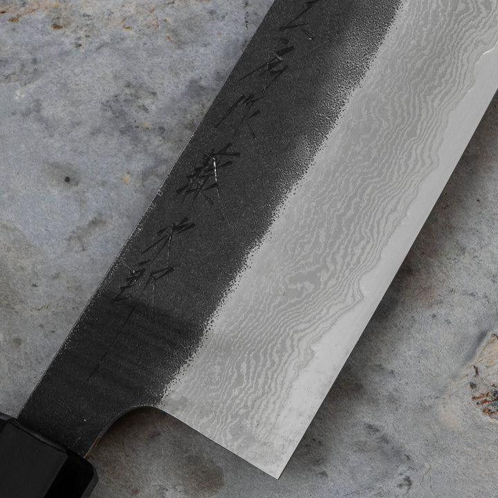 Bunka 17 cm Tojiro Atelier EB Forged Damascus VG-10