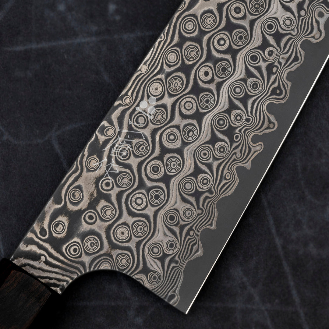 Gyuto 21 cm Nigara Hamono Anmon SG2 Damascus