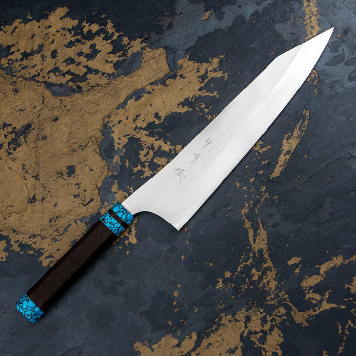 Gyuto 24 cm Yu Kurosaki Turquoise VG-XEOS