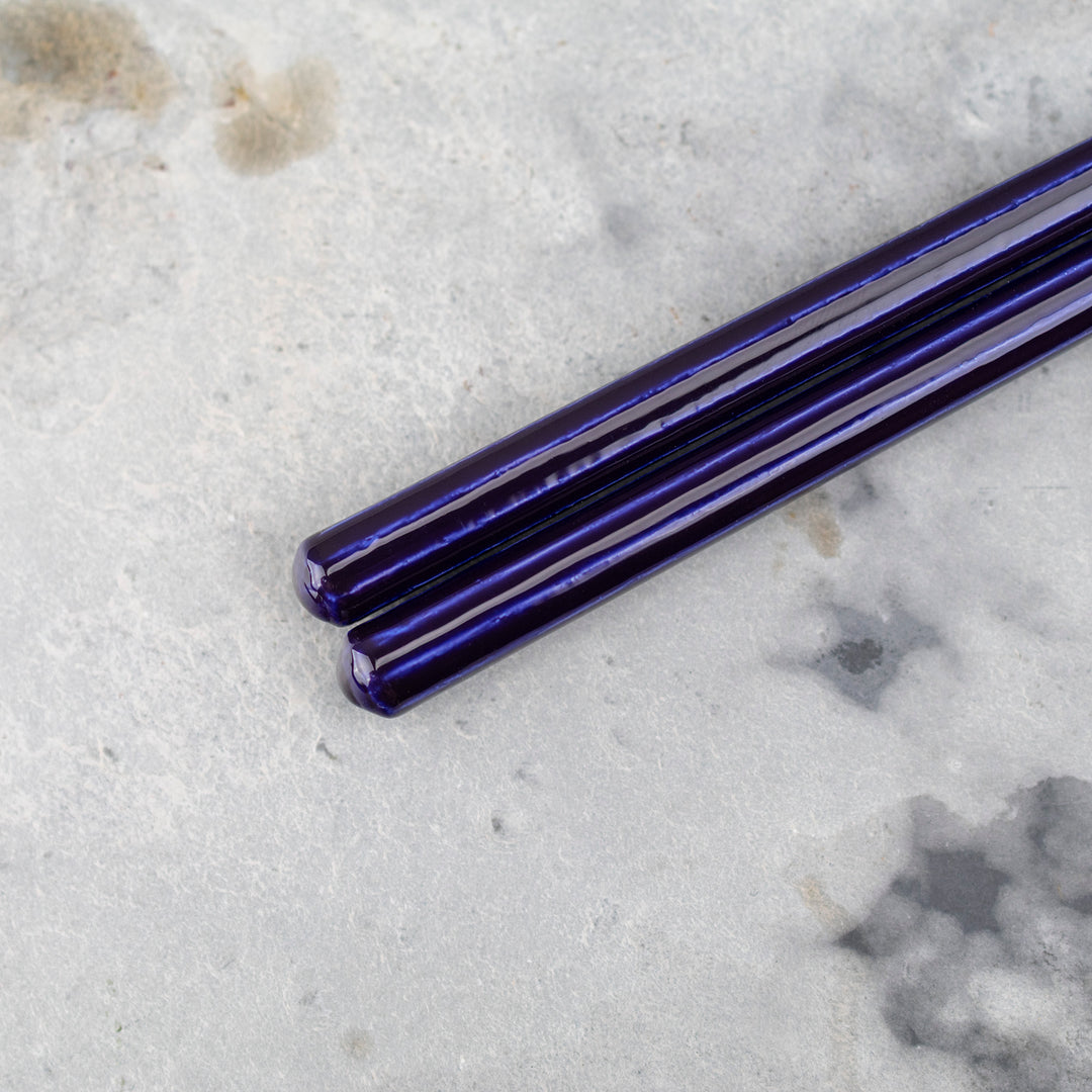 Japońskie Pałeczki do sushi Kawai - Isosukashi Edomurasaki Purple