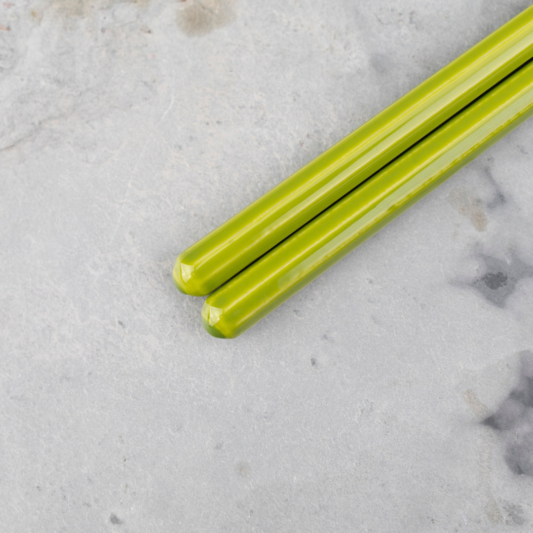 Japońskie Pałeczki do sushi Kawai - Isosukashi Moegiiro Green