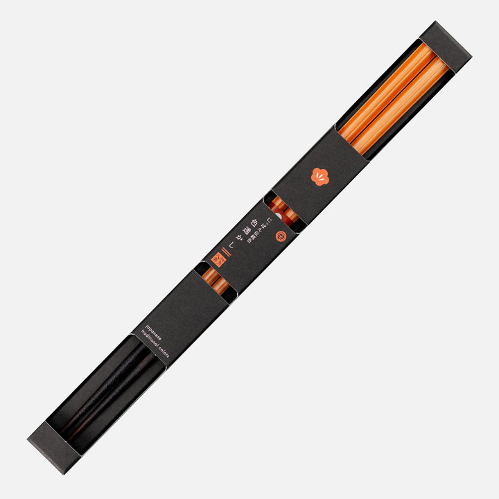 Japońskie Pałeczki do sushi Kawai - Isosukashi Shinonomeiro Orange