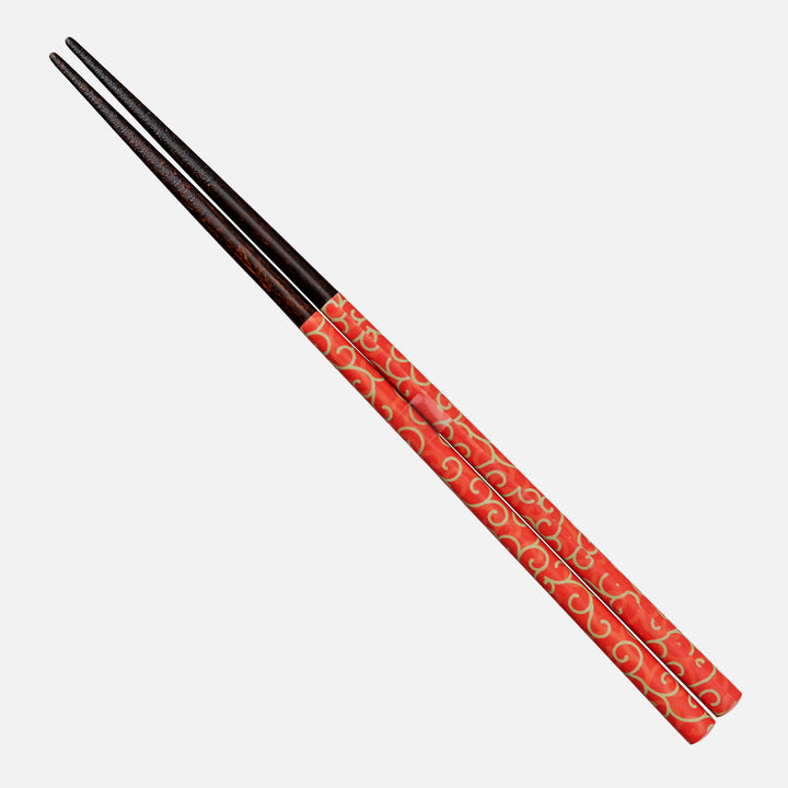 Japońskie Pałeczki do sushi Kawai - Karakusa Red
