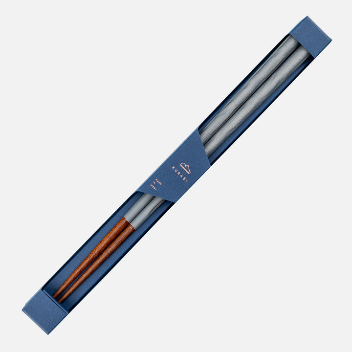 Japońskie Pałeczki do sushi Kawai - Kurabi Grey