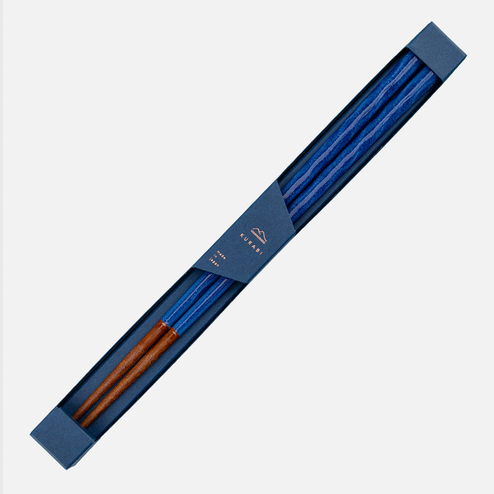 Japońskie Pałeczki do sushi Kawai - Kurabi Navy
