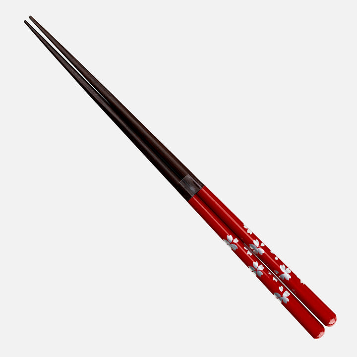 Japońskie Pałeczki do sushi Kawai - Sabiginpaku Cherry Blossom Red