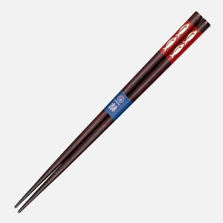 Japońskie Pałeczki do sushi Kawai - Sakana Asobi Red