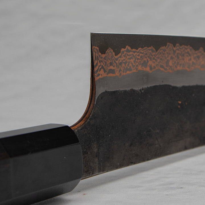 Kiritsuke Gyuto 21 cm Hatsukokoro Yorokobi Kurouchi SLD