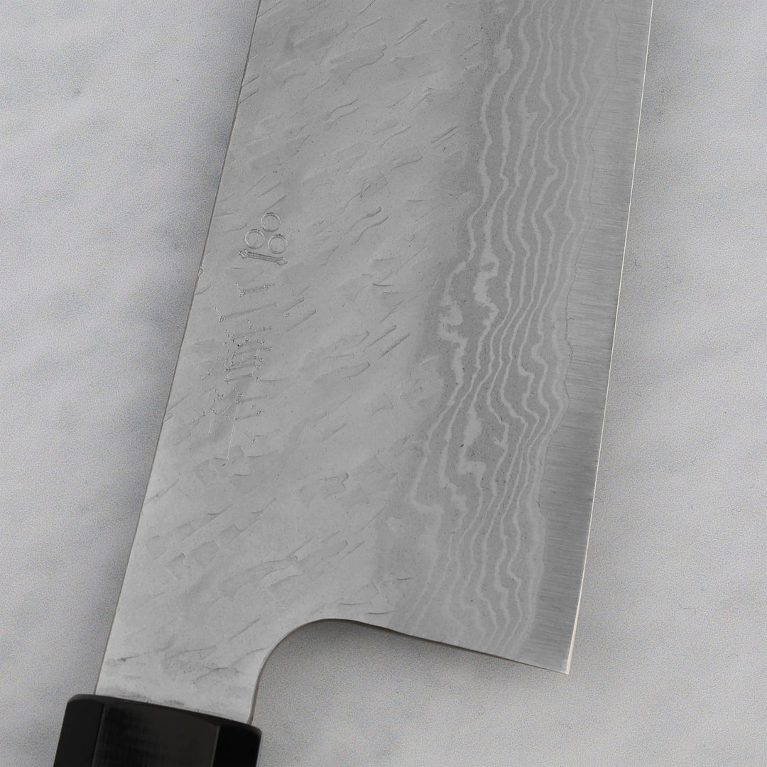 Kiritsuke Gyuto 21 cm Nigara Hamono VG-10 Damascus