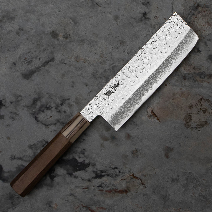 Nakiri 16,5 cm Kotetsu VG-10 Damascus