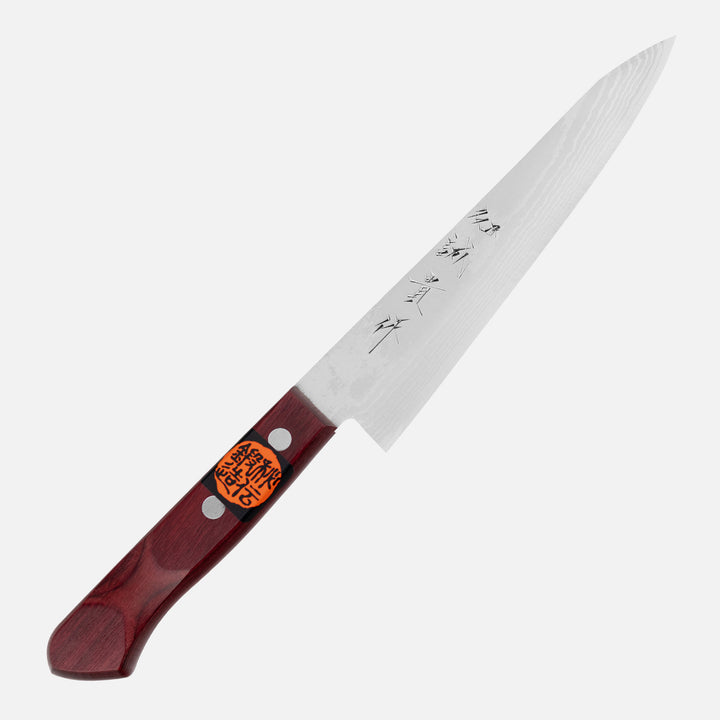 Petty 12 cm Shigeki Tanaka Red VG-10 Damascus