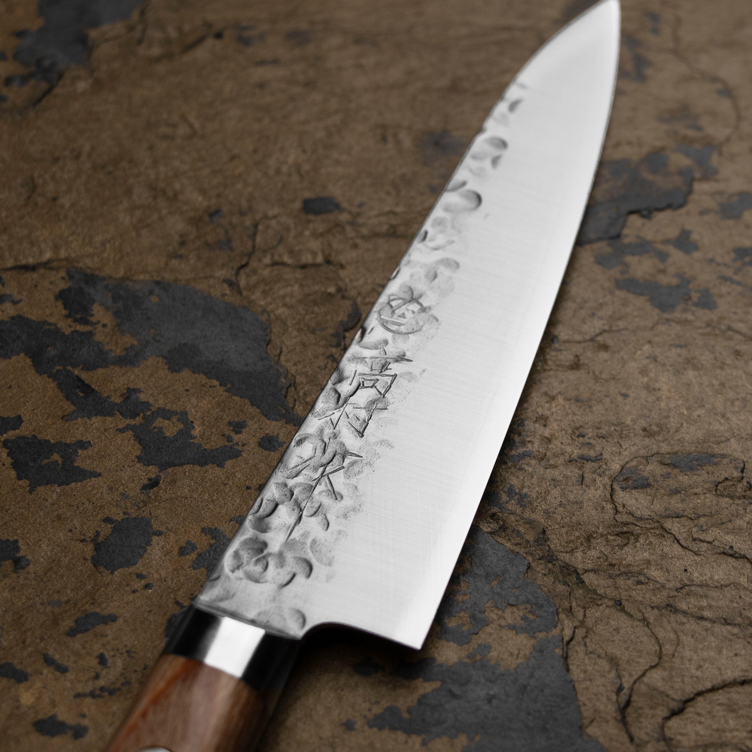 taka taka様 Petty 13 cm Terakazu Takamura Brown Chromax/SS – Noże Japońskie