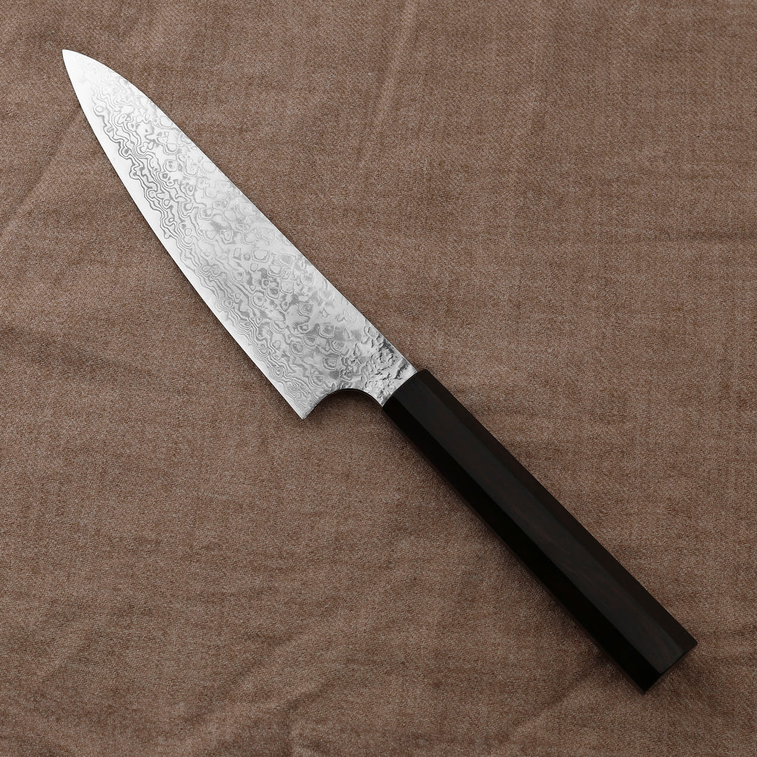 Petty 15 cm Hatsukokoro Hayabusa Ginga Damascus ATS-34