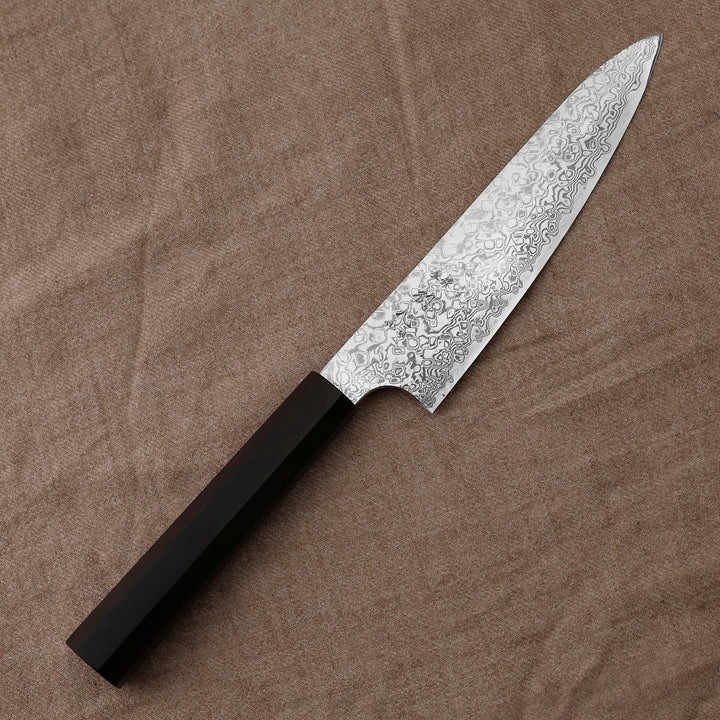 Petty 15 cm Hatsukokoro Hayabusa Ginga Damascus ATS-34