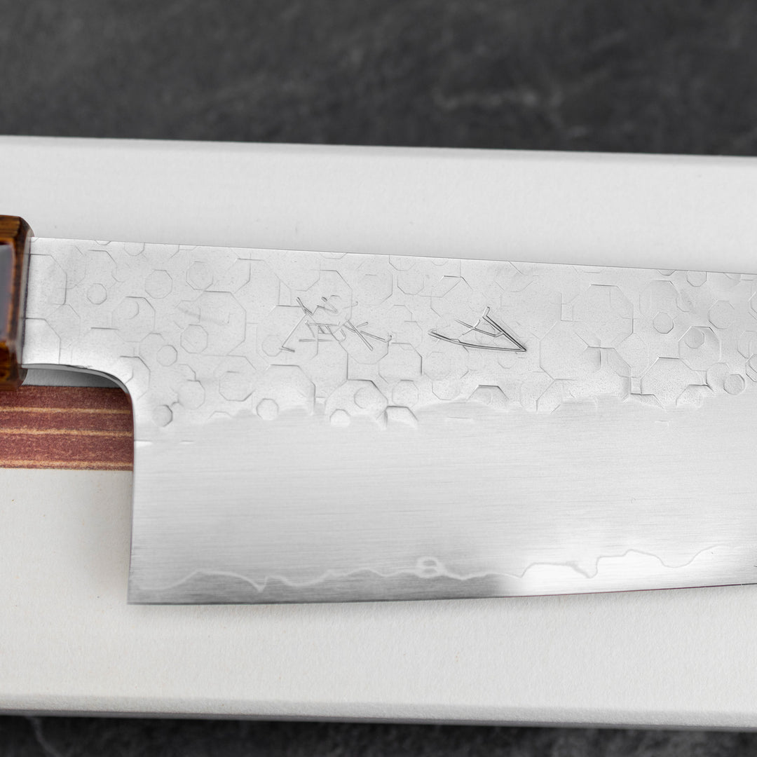 Bunka 17 cm Hado Shiosai Urushi Oak SPG2