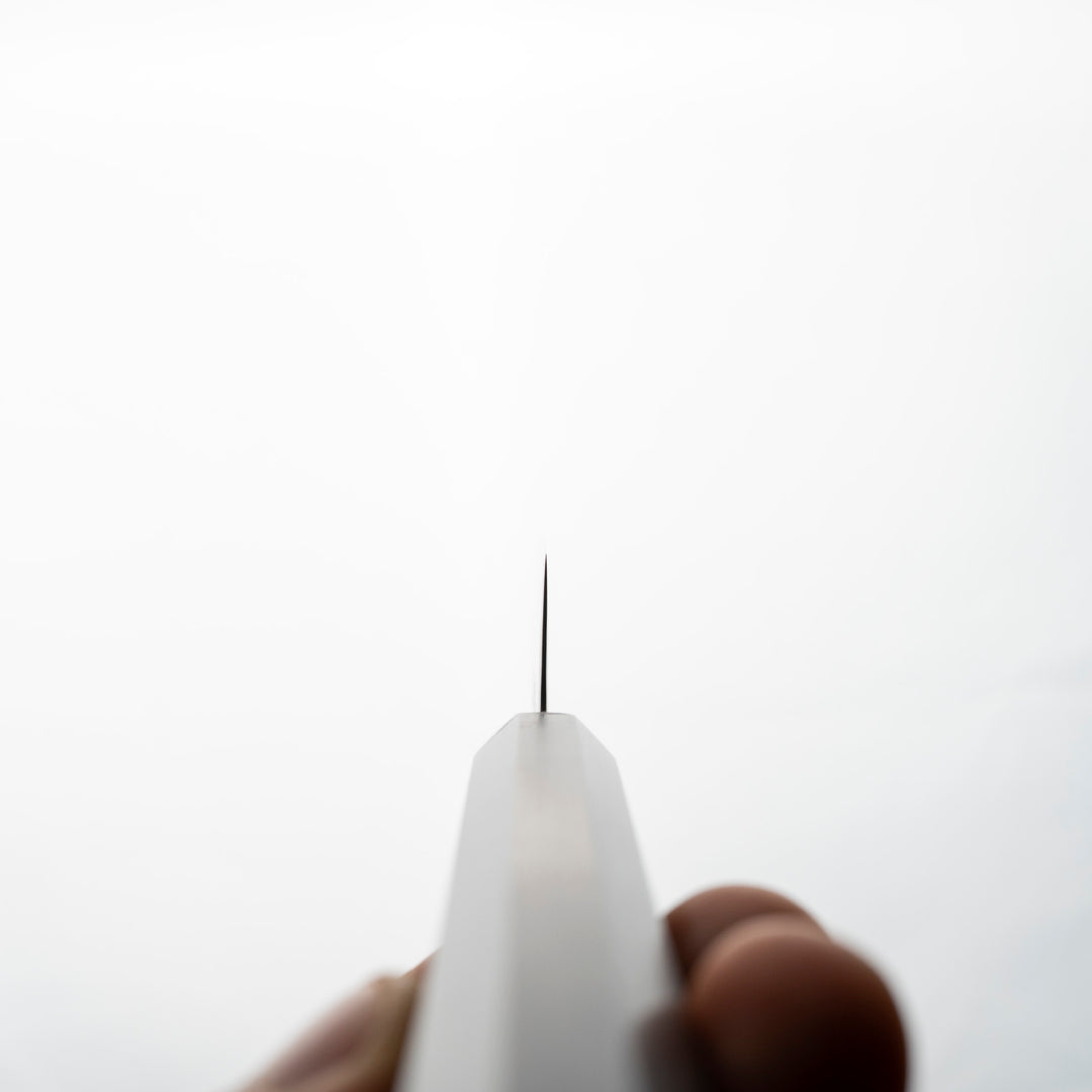 Petty 13 cm Hatsukokoro Hikari Kurozame SLD Damascus