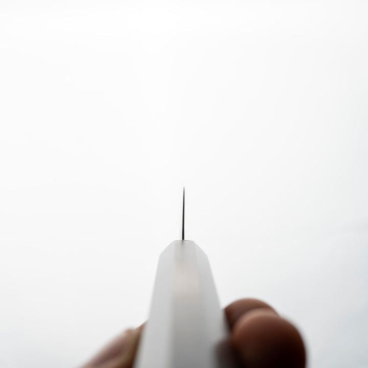 Petty 13 cm Hatsukokoro Hikari Kurozame SLD Damascus