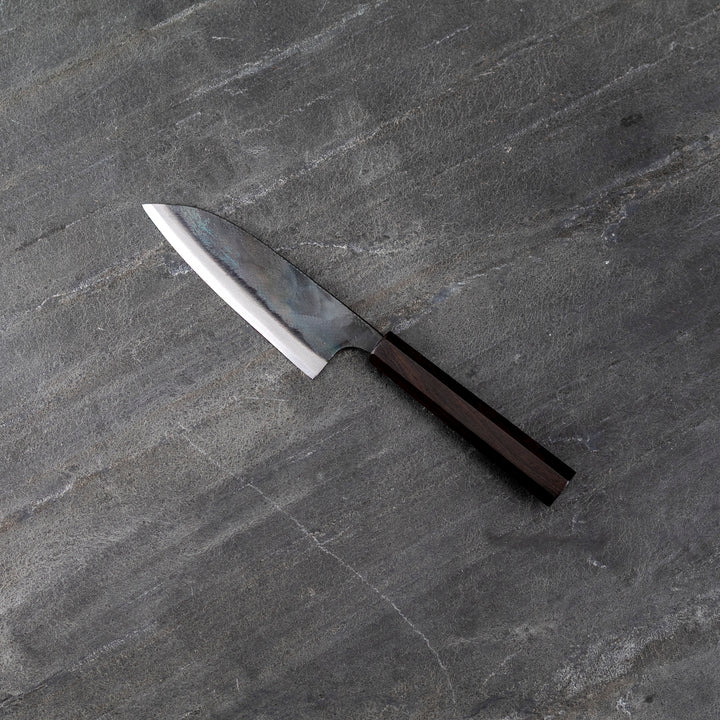 Petty 12 cm Hatsukokoro Kokugei Aogami#1/Iron