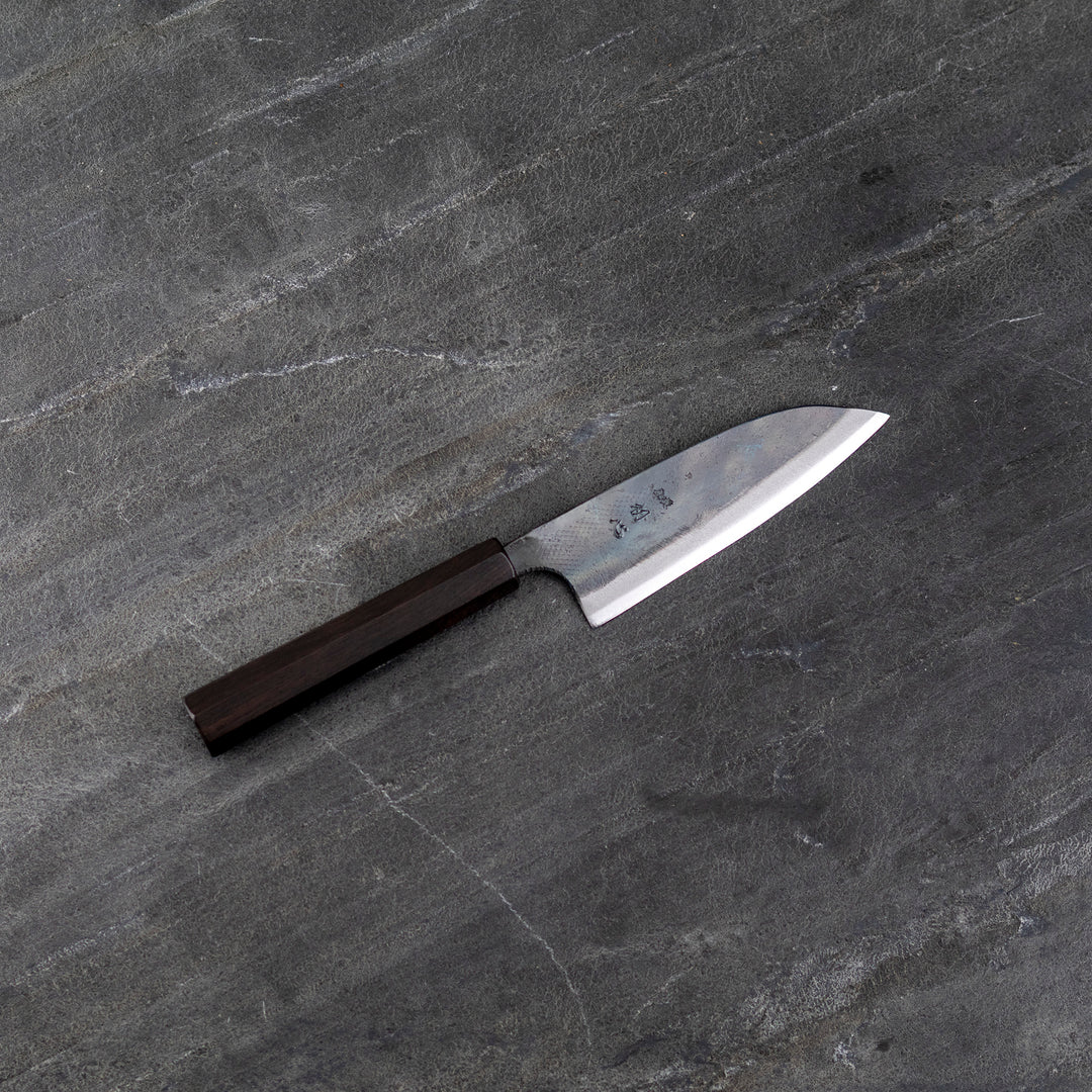 Petty 12 cm Hatsukokoro Kokugei Aogami#1/Iron