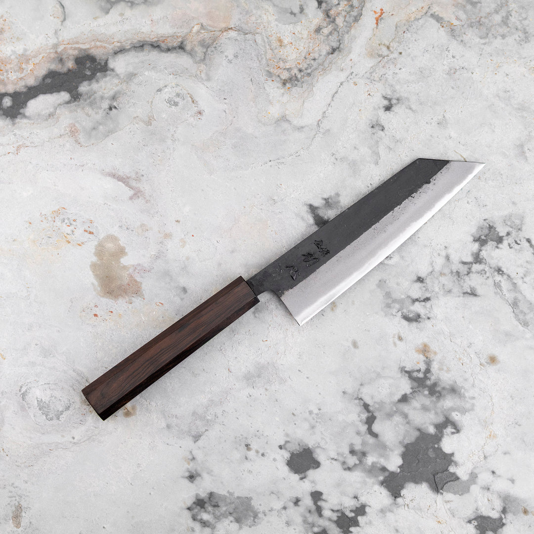 Bunka 16,5 cm Hatsukokoro Shioku Kurouchi Aogami#2/Iron