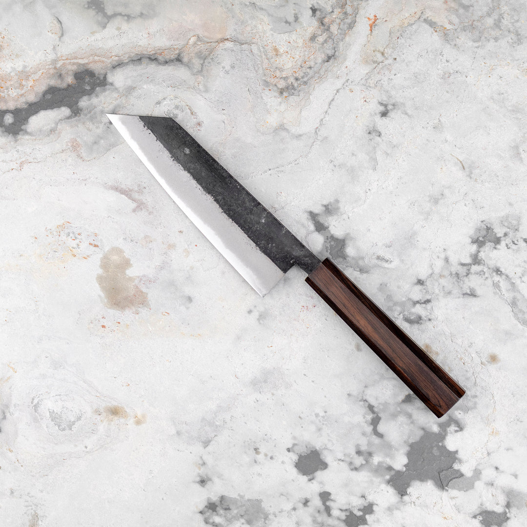 Bunka 16,5 cm Hatsukokoro Shioku Kurouchi Aogami#2/Iron