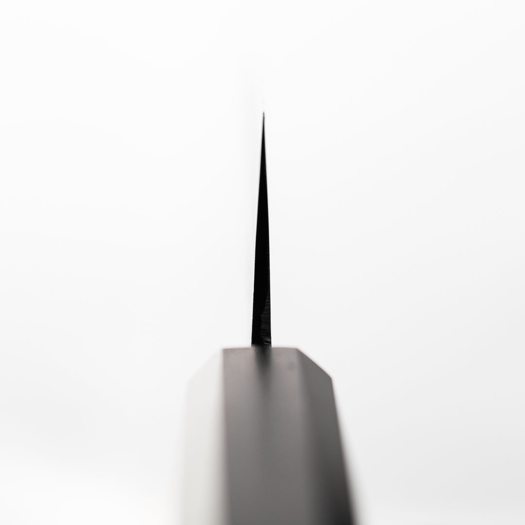 Santoku 16,5 cm Hatsukokoro Shioku Kurouchi Aogami#2/Iron