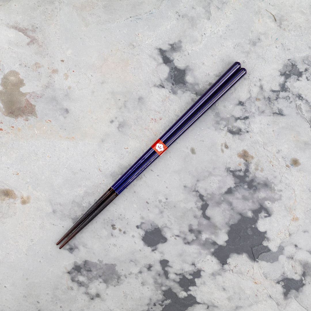 Japońskie Pałeczki do sushi Kawai - Isosukashi Edomurasaki Purple