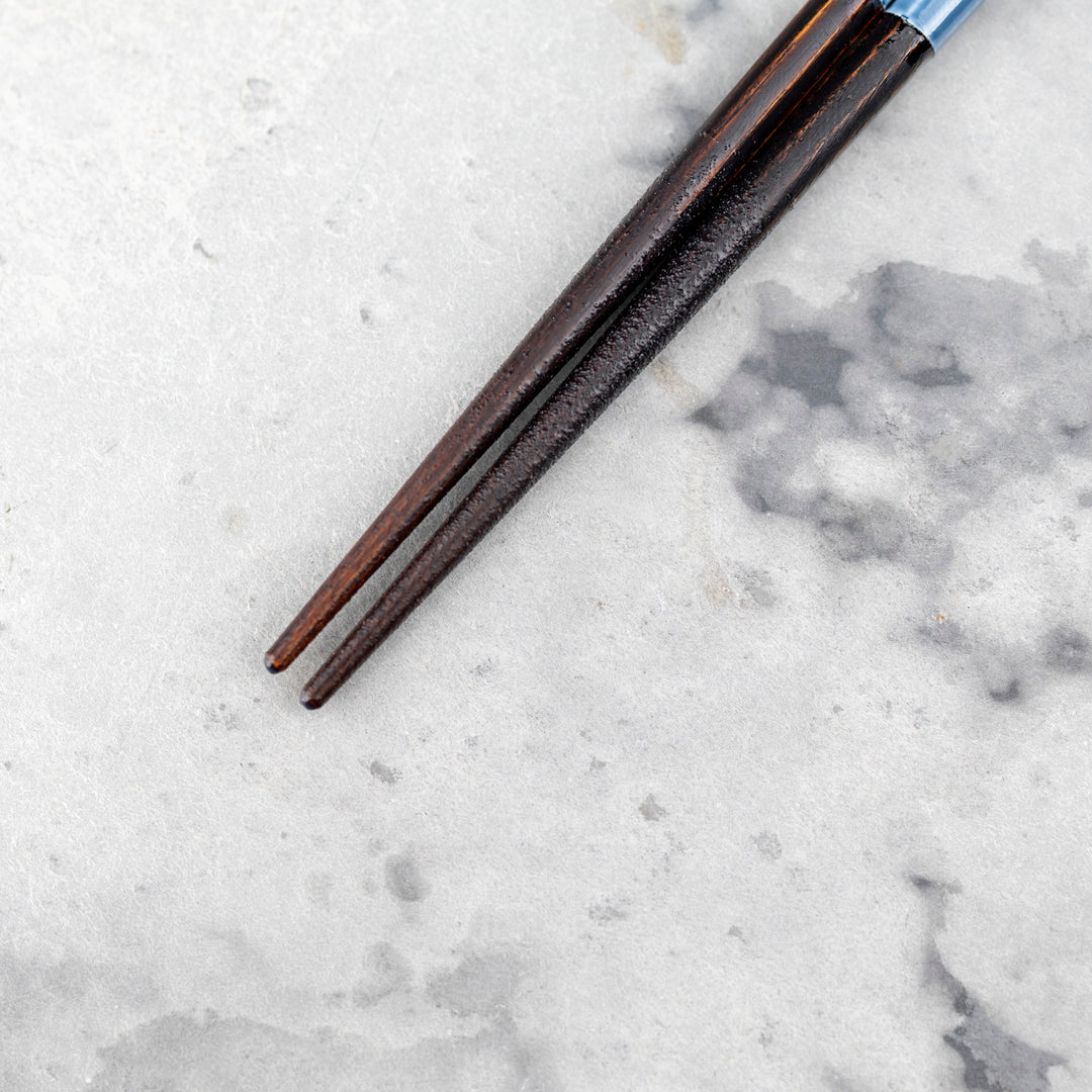 Japońskie Pałeczki do sushi Kawai - Isosukashi Kokihanada Blue