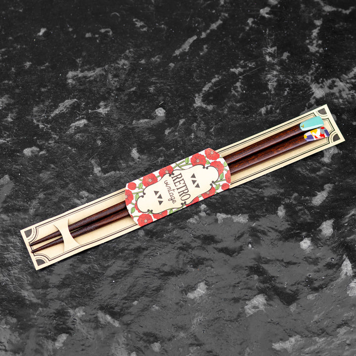 Japońskie Pałeczki do sushi Kawai - Retro Vintage Canary