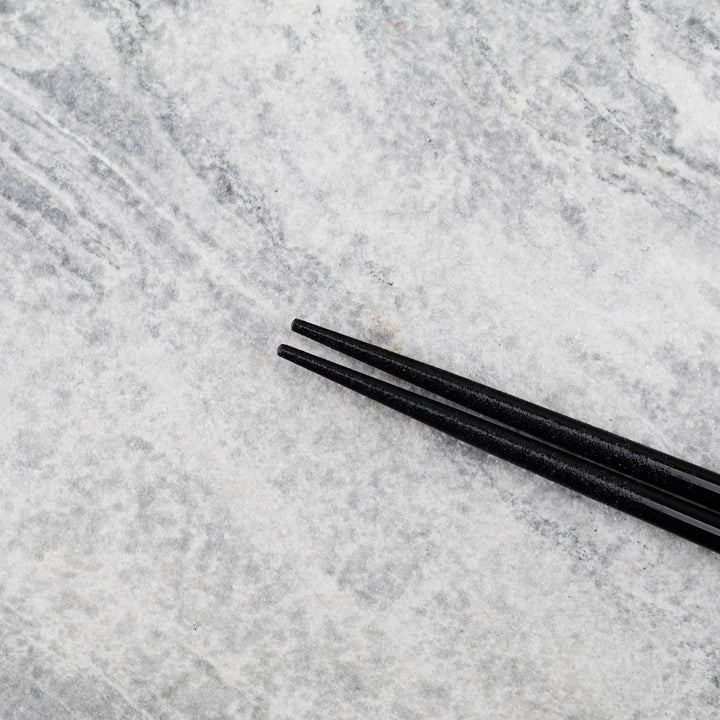 Japońskie Pałeczki do sushi Kawai - Round Curving Black