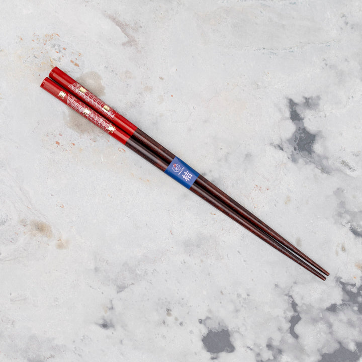 Japońskie Pałeczki do sushi Kawai - Seigai Chidori Red