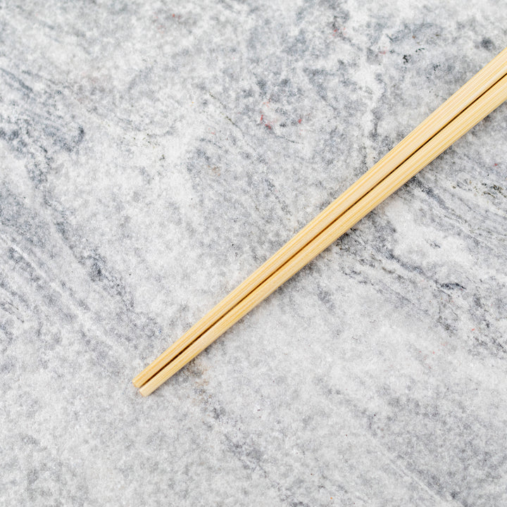 Japońskie Pałeczki do sushi Kawai - Slim Bamboo Square Silver
