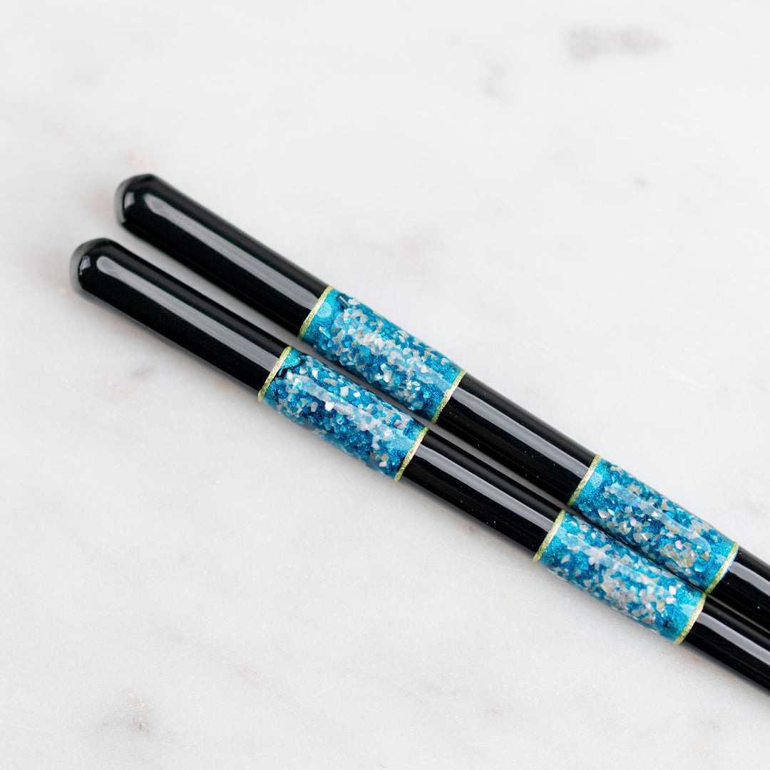 Japońskie Pałeczki do sushi Kawai - Urushiyaohime Black