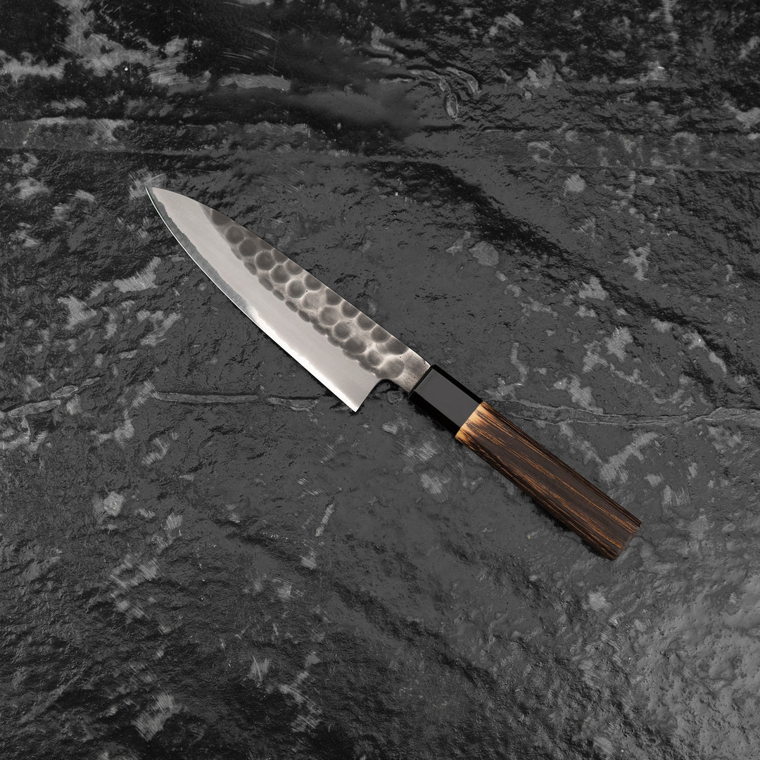 Petty 13,5 cm Mutsumi Hinoura Hammered Shirogami#2/SS