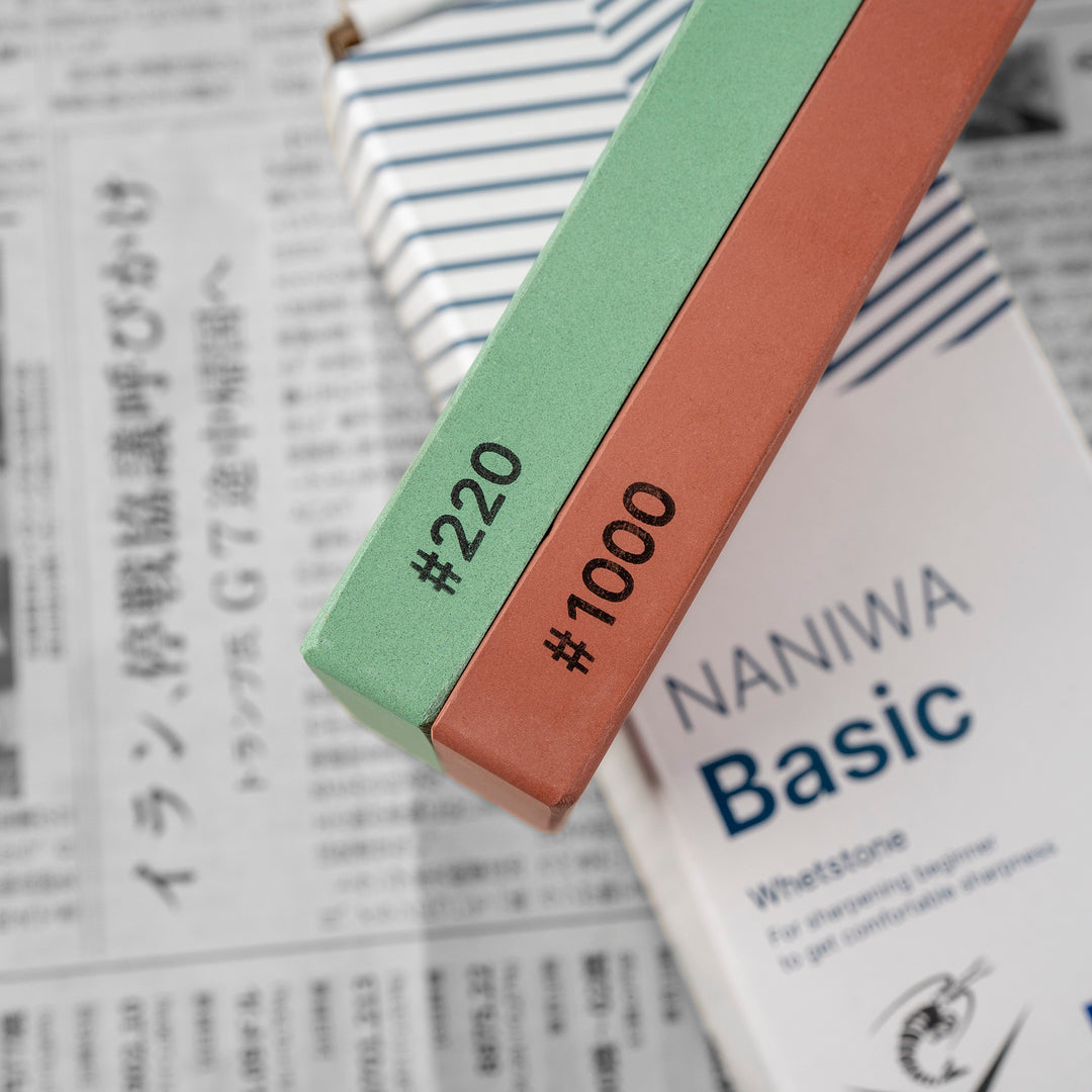 Dwustronny kamień do ostrzenia 220/1000 Naniwa Basic