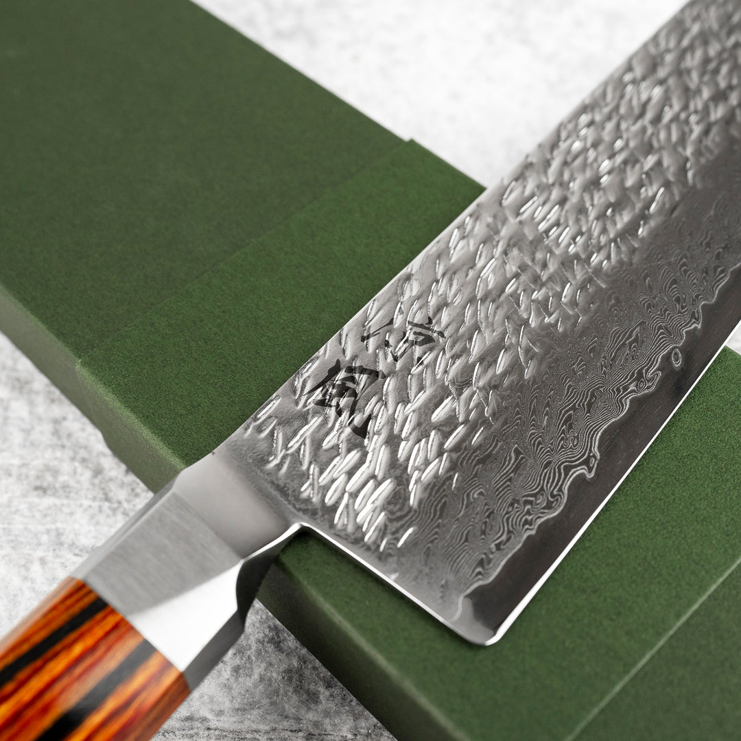 Nakiri 16,5 cm Ono Suzukaze SG2 Damascus