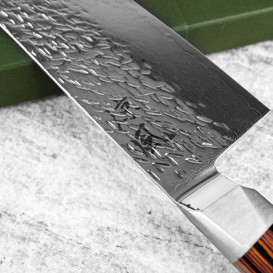 Santoku 18 cm Ono Suzukaze SG2 Damascus