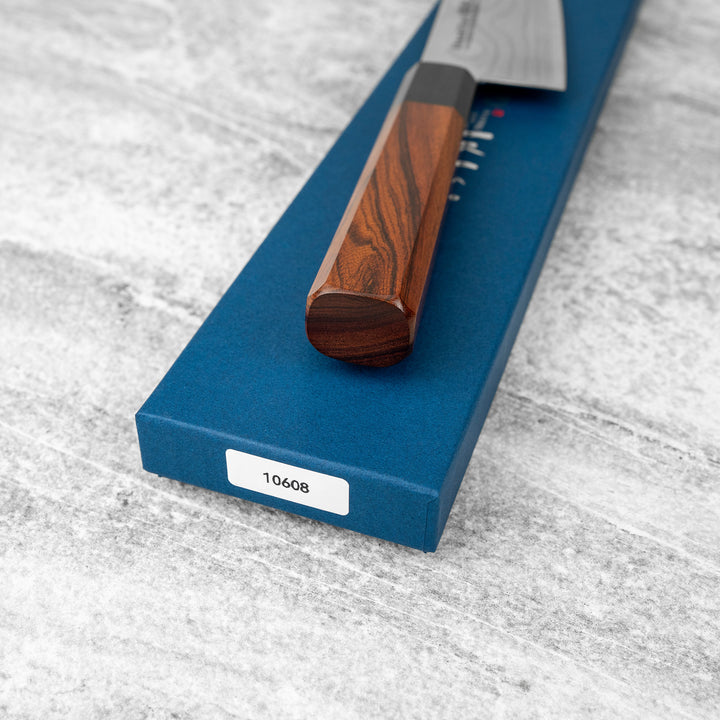 Santoku 18 cm Sakai Takayuki GrandChef Bohler N685 Damascus