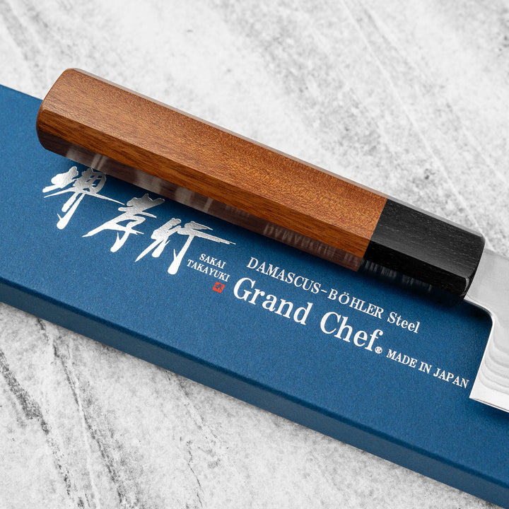 Gyuto 21 cm Sakai Takayuki GrandChef Bohler N685 Damascus